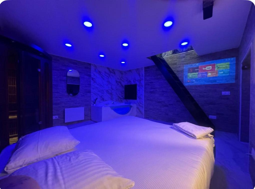 Maison Appartement Triplex Avec Jacuzzi Et Sauna Saint-Etienne  Zewnętrze zdjęcie